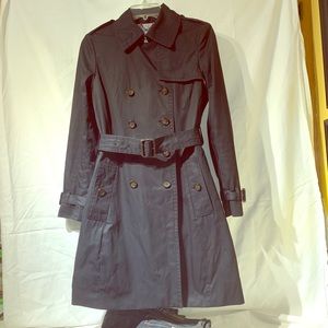 Banana Republic Vintage Navy Trench